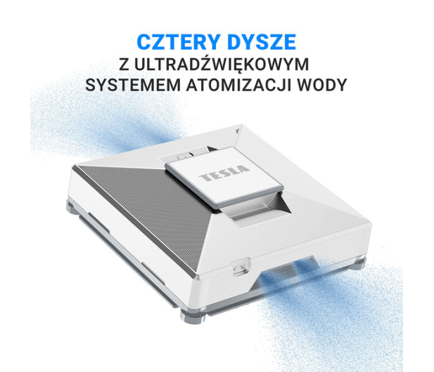 Tesla Robot do mycia okien W800 WiFi z aplikacją mobilną biały - 1515417 - zdjęcie 6
